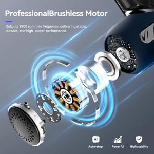 Pistola de Masaje de Percusión de Tejido Profundo con Vibración, Mini Masajeador con Calor, 5 Velocidades, Masajeador Muscular de Fascia - Product Image 3