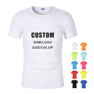 Basic Promotional T Shirt Wholesale Cheap T-shirt Custom Printing Political Campaign Election T-shirt Plain Tshirts For Printing