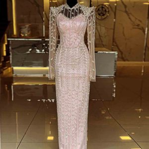 <span class=keywords><strong>Abito</strong></span> da Sera SharonSaid SS696 Lusso Crema Dubai <span class=keywords><strong>Maniche</strong></span> <span class=keywords><strong>Lunghe</strong></span> da Donna Elegante <span class=keywords><strong>Rosa</strong></span> Abiti Formali per Feste di Matrimonio Prezzo all'Ingrosso - Product Image 3