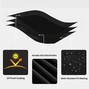 Couverture imperméable extérieure pour chaise <span class=keywords><strong>de</strong></span> <span class=keywords><strong>jardin</strong></span> et <span class=keywords><strong>salon</strong></span> <span class=keywords><strong>de</strong></span> plage anti-poussière et <span class=keywords><strong>protection</strong></span> solaire Caractéristique résistante à l'eau - Product Image 3