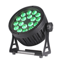 L-111 nouveau mariage DJ extérieur 18x18w rgbwa uv 6in1 led plat par peut lumières de scène