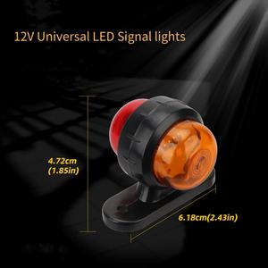 Fabricant vente directe nouveau LED 12V 24V camion remorque feu de position latéral tracteur dégagement feu de stationnement accessoires de voiture - Product Image 2