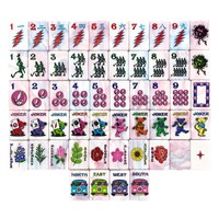 Meilleures ventes : Tuiles de mahjong américaines en acrylique, motif ours, design cœur en forme de fritillaire blanc, directement de l'usine