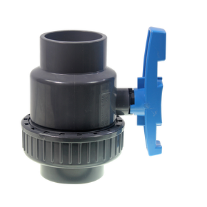 1/2 pouces PN10 PN16 vanne de régulation de pression double vanne union pvc PP vanne à boisseau sphérique de compression et accessoires pour l'irrigation - Product Image 6