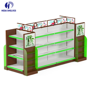 Luxury Custom Perfume Showcase Shelving Boutique Cosmetic <strong>Display</strong> <strong>Wall</strong> <strong>Cabinet</strong> with LED Lighting - Product Image 5