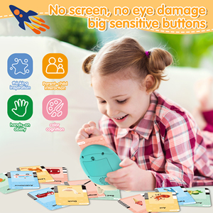 Nuovi giocattoli educativi Early STEAM Baby Talking Flash Cards 120pcs Kids English Language Learning Machine Tools set Toy For Kids - Product Image 5