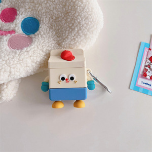 <span class=keywords><strong>Funda</strong></span> Protectora de Silicona Líquida con Diseño de Caja de Leche para <span class=keywords><strong>Airpods</strong></span> 3 4, <span class=keywords><strong>Funda</strong></span> Protectora a Prueba de Golpes para <span class=keywords><strong>Airpods</strong></span> Pro 1 2 - Product Image 6