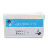 Pointes en papier pour canal radiculaire dentaire, pointes en gutta-percha pour endodontie, pointes en fibre de coton