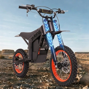รถจักรยานยนต์ไฟฟ้าออลอินวัน ยี่ห้อ Yulong Overseas Warehouse รุ่น Light Two-Wheeled Off-Road กำลังสูง 3000 วัตต์ มอเตอร์แบบไร้แปรงถ่าน ความเร็วสูงสุด 34 ไมล์ต่อชั่วโมง น้ำหนัก 149 กิโลกรัม - Product Image 1