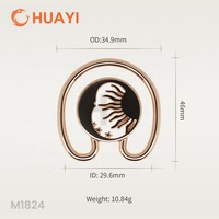 Accessoires de mode féminine pour bikini : fermoir de soutien-gorge à découpe, design soleil, finition polie, boucle de connexion en métal