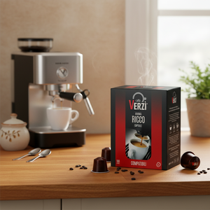 Caffè Verz 100 Ricco Espresso Capsule Compatibili 0,14g/Capsula - Product Image 3