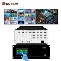Conmutador de Matriz de Video HD.MI 4K 12x20, Conmutación sin Interrupciones, Pantalla Táctil de 7 Pulgadas, Control por Interfaz Web LAN para Sala de Conferencias, Video Wall