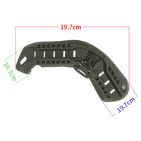 Kit de rails latéraux pour casque CP MICH2000, personnalisable, léger, accessoire de chasse, équipement tactique durable, résistant à l'usure