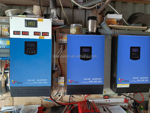 Sistema inversor solar híbrido 5Kva 10Kw Salida dual Purer Sine Wave 99.9% MPPT Eficiencia Batería Solución de energía solar - Product Image 5