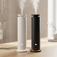 Diffuseur d'arômes commercial sans fil 120 ml avec minuterie, rechargeable 3600 mAh, sur pied, en plastique, à air froid, pour table