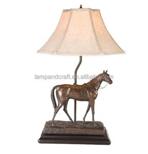Medium Inglês Saddle Horse Lamp <span class=keywords><strong>para</strong></span> Home Decor Quarto Hotel Lobby Hotel Guestroom - Product Image 1
