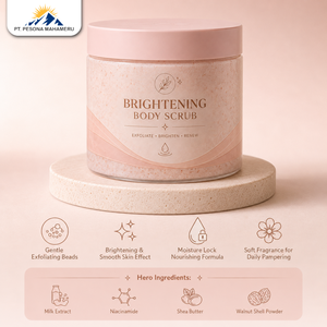 ผลิตภัณฑ์ขัดผิวจากพฤกษศาสตร์เพื่อผิวกระจ่างใสระดับพรีเมียม - Product Image 2