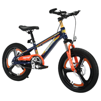Vélo en acier à vitesse unique pour enfants, vente chaude, système de freinage à pédale, roues à rayons, panier en plastique - pour filles
