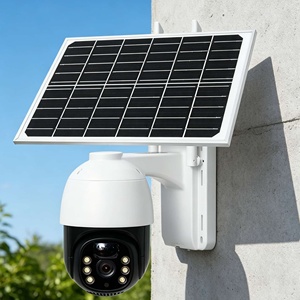 Cámara de Seguridad Solar de Bajo Consumo de 8W, 4MP, Diseño Moderno para Exteriores, Esférica, IR+6 LED Blancos, Velocidad 1/64, IP66, Recargable, Wi-Fi, Detección de Movimiento - Product Image 2