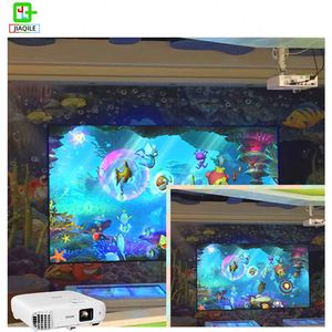 Children Interactive <b>Magic</b> Wall 3D Projection Drawing Interactive Projection Game Projection Painting Amusement Park Equipment - Product Image 3