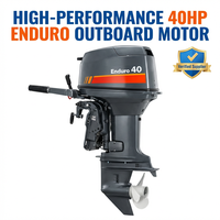 Motor Tempel Bensin 2-Tak 2-Silinder 40HP Baru untuk Penggantian/Perbaikan, Pasokan Langsung Pabrik, Performa Tinggi