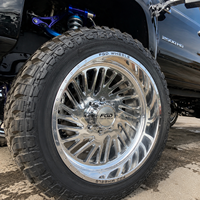 Jantes forgées en alliage usinées sur mesure de 22, 24, 26 pouces avec alésage central 8x170 pour Ford F-250/F-350 Pickup