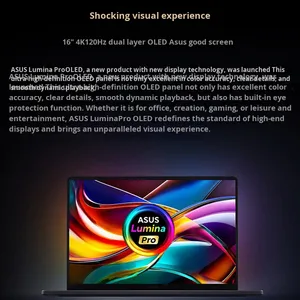 <span class=keywords><strong>Proart</strong></span> 16 2025 Ryzen AI9 RTX 5090 4K 120Hz กราฟิกเฉพาะ16นิ้วสัมผัสแล็ปท็อปที่สร้างสรรค์บางเฉียบ - Product Image 2