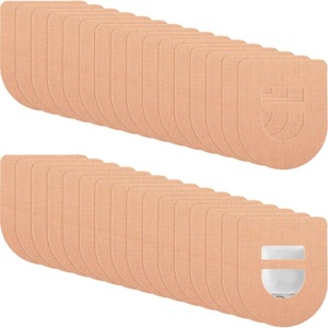 Patch adhésif rond non poreux pour <span class=keywords><strong>glucomètre</strong></span>, patch adhésif pour <span class=keywords><strong>capteur</strong></span> CGM Dexcom G6, forme personnalisée - Product Image 3
