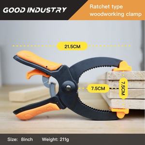 ที่หนีบปรับได้6 "8" พร้อมกลไกงานไม้เฟือง - Product Image 3