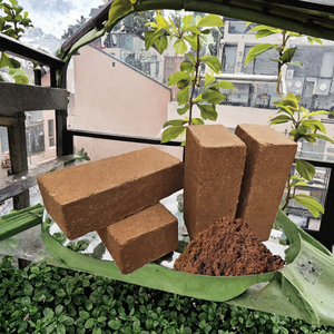 Brique de culture en fibre de coco hydratante pour semis de pépinière, propagation de plantes, culture de légumes et agriculture de jardin - Product Image 3