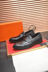 Zapatos Oxford con Parte Superior de Cuero Vacuno de Grano Completo, Entresuela de Goma/Látex Espumado, Suela de Goma y Forro de Cuero Vacuno de Grano Completo/Tela - Product Image 2