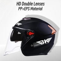 Nouveau Casque de Moto ABS Unisexe à Double Visière HD, Protection Tête pour Adultes, Cascos Para Moto