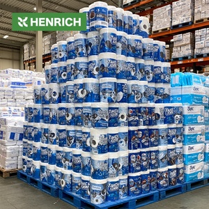Großhandel individuell bedruckte ungebleichte weiche kommerzielle Rollen von nicht recycelten umwelt freundlichen 3-lagigen Bambus Toiletten papier Lieferanten - Product Image 1