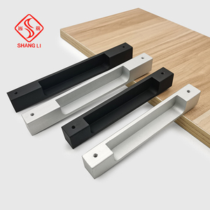 Chính xác đồ nội thất hiện đại phần cứng hợp kim kẽm cửa tủ xử lý Chrome kết thúc cho nhà bếp phòng ngủ phòng ăn phòng khách ngăn kéo - Product Image 6