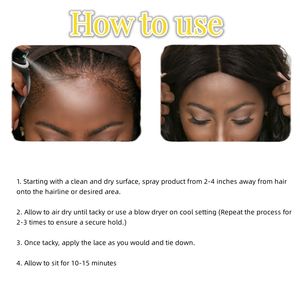 Faible quantité minimale de commande 100ml 230ml Perruque Dentelle Fusion <span class=keywords><strong>Spray</strong></span> Marque Privée Aérosol Réservoir Dentelle Tenant <span class=keywords><strong>Spray</strong></span> Tenue Extrême Perruque Dentelle Fusion <span class=keywords><strong>Colle</strong></span> - Product Image 5