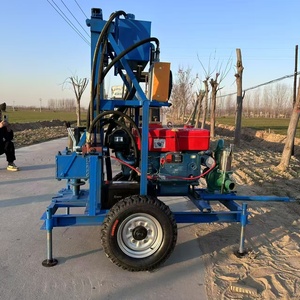 Plataforma de Perforación Hidráulica Diésel sobre Orugas para Pozos de Agua, Máquina Perforadora para Riego Agrícola y Perforación de Pozos Profundos - Product Image 4