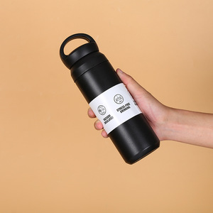 Bình giữ nhiệt thép không gỉ hai lớp kiểu Nhật đơn giản, dung tích 350ml/500ml, bán buôn, dùng cho cắm trại và mang đi - Product Image 5