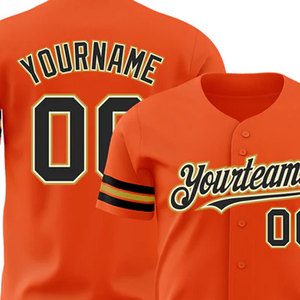 Camisetas de Béisbol Unisex Personalizadas de Manga Corta, Tela de Poliéster/Algodón de Secado Rápido y Transpirable, Colores y Logotipos Personalizables - Product Image 5