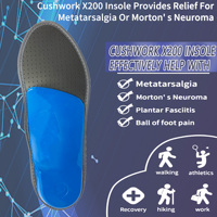Semelles orthopédiques EVA Conception ergonomique pour un alignement parfait du pied