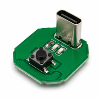 Nouvelle lampe torche laser ZHonNa avec circuit de commande d'alimentation DIY, fonction de charge de batterie au lithium, interrupteur tactile et tête laser