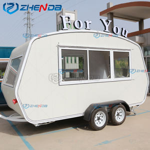 รถขายอาหารเร็ว รถขายกาแฟแบบกำหนดเอง รถขายเบอร์เกอร์ รถครัวเคลื่อนที่ รถพ่วงจัดเลี้ยง รถขายทาโก้ พิซซ่า รถขายอาหารพร้อมอุปกรณ์ครบครัน - Product Image 3