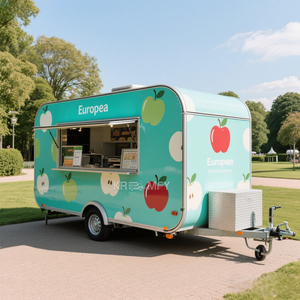 Camion de restauration 2025, chariot à pizza, chariot à kebab, grand stand de restauration, remorque alimentaire mobile extérieure pour la vente au Royaume-Uni - Product Image 1