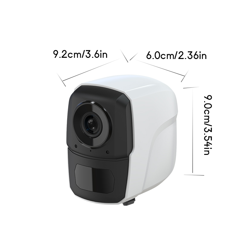 Indoor/Outdoor Security Color Night Vision IP66 Waterproof IP Camera 200-Day Solar WIFI Network Two-Way Audio Memory Card · image 2