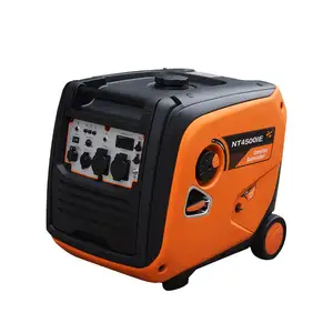 Generador de gasolina silencioso portátil para uso doméstico, pequeño y silencioso, de buena calidad, 4kw y 4000w