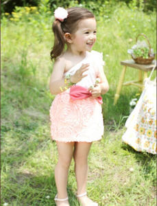 Robe de soirée élégante sans manches blanche avec nœud pour filles, style princesse, vente en gros, pour enfants, de Chine - Product Image 6