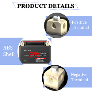 มอเตอร์โซเดียมไอออน6AH 12V 7.8A แบตเตอรี่สตาร์ท235CCA 20C มอเตอร์รถจักรยานยนต์ชีพจรกระแสสูง3000รอบ - Product Image 5
