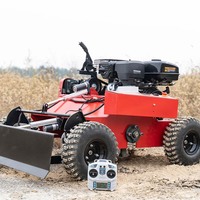 Débroussailleuse thermique 800 mm pour l'agriculture, désherbeur puissant, coupe-bordures 4 temps, tondeuse à gazon diesel robotisée pour l'agriculture