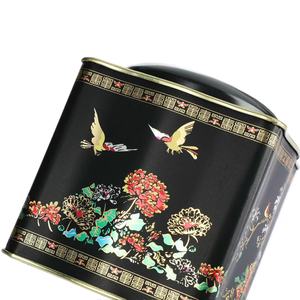 Venta al por mayor Hermético Ondulado Vacío Metal Hojalata Recipiente de té Lata de té suelta con doble tapa - Product Image 4