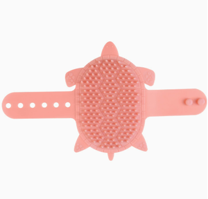 แปรงขัดขนแมวซิลิโคนรูปเต่าติดผนัง ที่นวดและขัดขนแมวสำหรับลูกแมว - Product Image 1