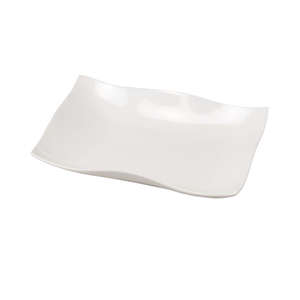 Plateau profond en porcelaine HELTON LINE 18,5x13cm blanc - Product Image 1